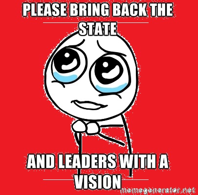 Pls bring back the state - red