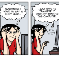 “I came, but can I see?” IX: Writing as the most impossible short distance in human history… (#NWOVidi2025diaries)