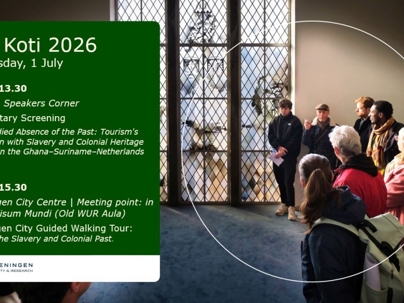 Keti Koti 2026 in Wageningen (University + City&nbsp;Centre)
